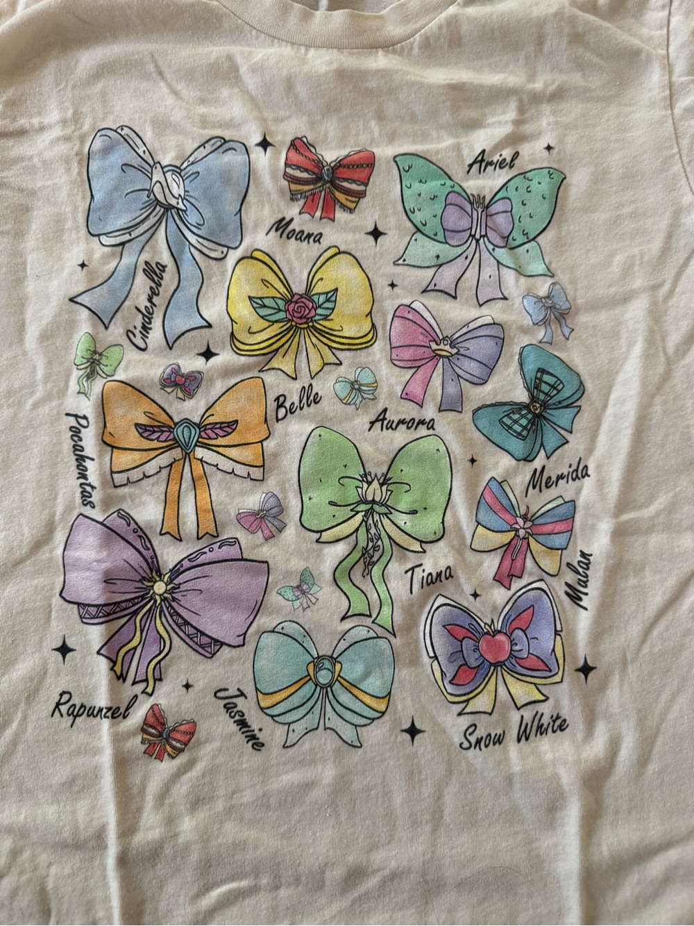 Disney Princess Bows Graphic Tee